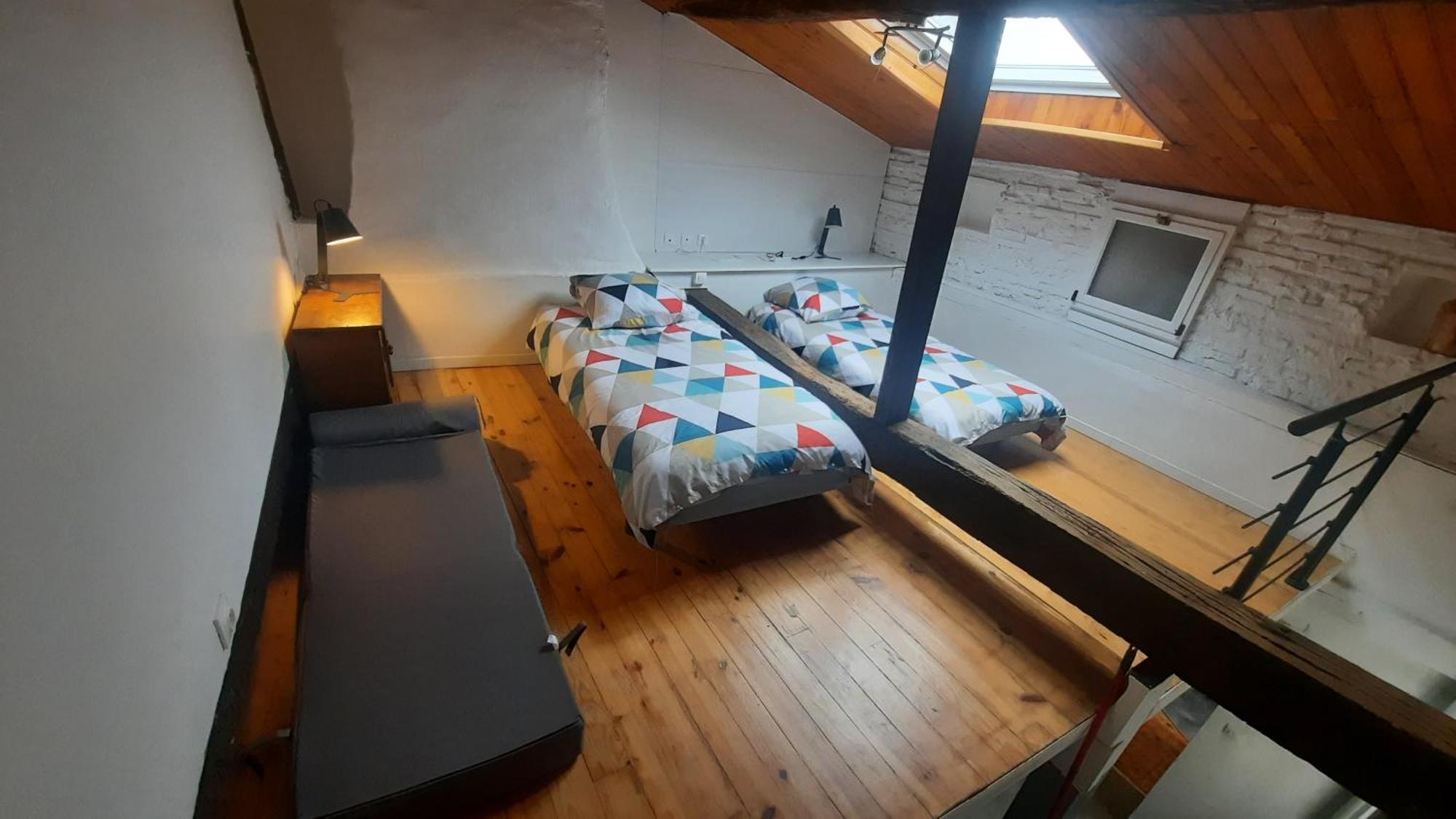 شقة Promo24-31Mai 4Personnes Toulouse 15Mn 4 Lits Cuisine Sde Wc Montastruc-la-Conseillère المظهر الخارجي الصورة